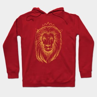 King Lion Art Hoodie